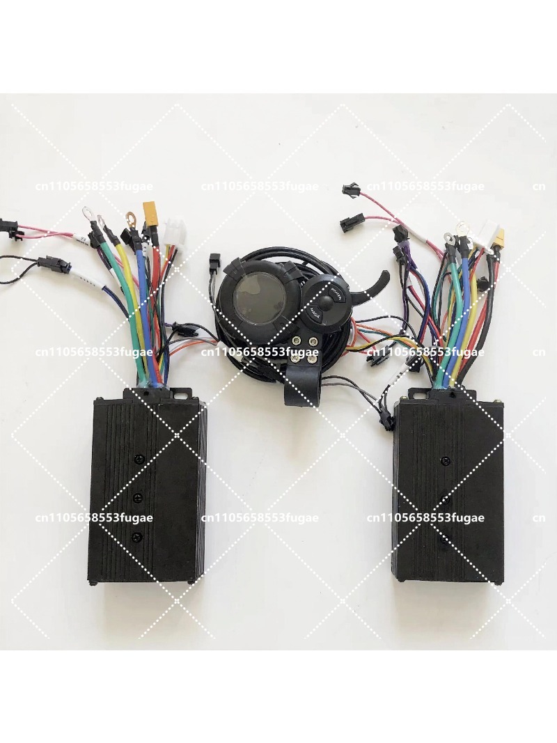 ตัวควบคุมไดรฟ์คู่แบบไซน์เวฟ 48 - 60V 45A Sine Wave Dual Drive Controller บทวิจารณ์และราคา