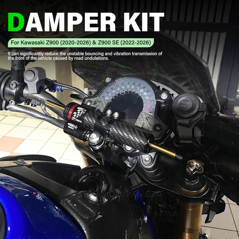 ชุดติดตั้งกันสะบัดแฮนด์มอเตอร์ - Steering Damper Stabilizer Kit Cnc บทวิจารณ์และราคา