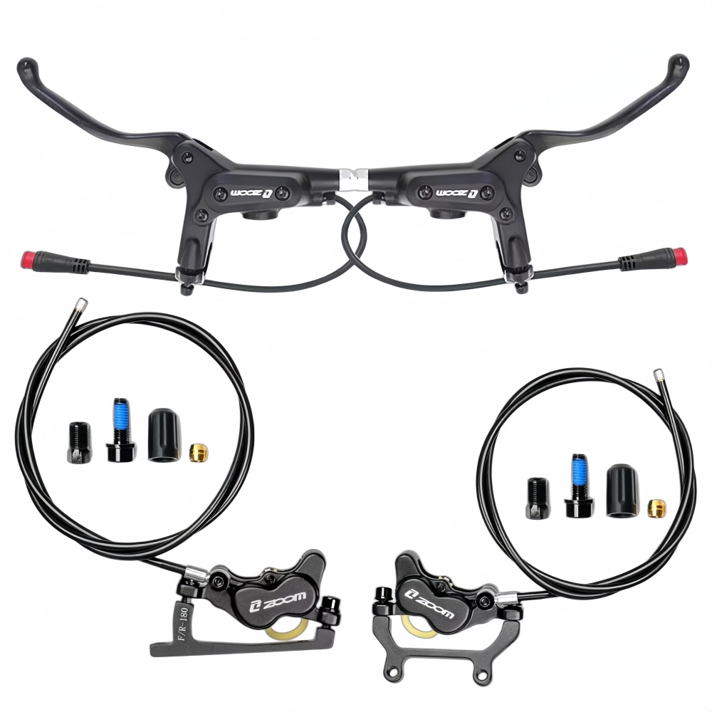 ชุดเบรกไฮดรอลิกแบบ 4 ลูกสูบ ZO - Zoom Hydraulic Brake 4 Piston E-Scooter บทวิจารณ์และราคา