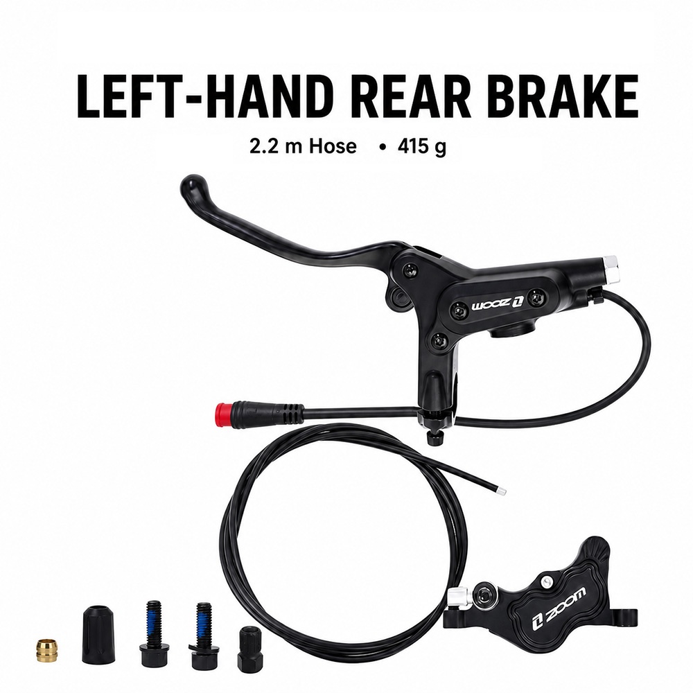 ชุดเบรกไฮดรอลิกแบบ 4 ลูกสูบ ZO - Zoom Hydraulic Brake 4 Piston E-Scooter บทวิจารณ์และราคา